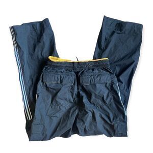 CIRCO SIDE STRIPE CARGO STYLE TRACK PANTS BLUE YELLOW WHITE BOYS SIZE M/8